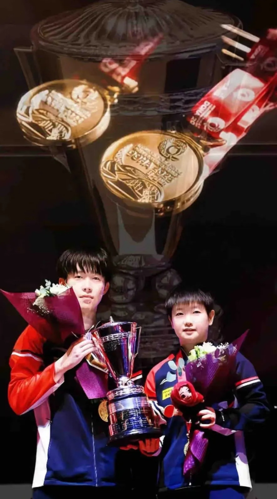 乒乓球选手技压群雄勇夺金杯 乒乓球选手技压群雄勇夺金杯